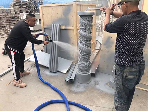 聚脲涂料標本道具施工(圖1) 聚脲涂料標本道具施工案例