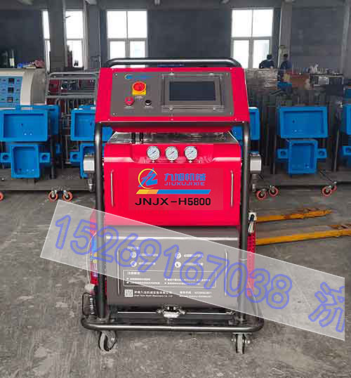 聚脲噴涂機(jī)器價(jià)格(圖1) H5800PLC聚脲噴涂機(jī)器