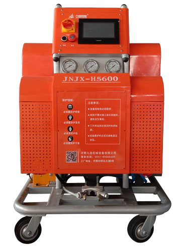 聚氨酯包裝泡沫有哪些優勢(圖1) H5600PLC定時定量泡沫發泡機