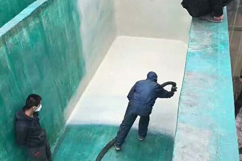 泳池蓄水池防水防腐噴涂聚脲施工專用噴涂機(jī)(圖4) 泳池蓄水池防水防腐噴涂聚脲施工專用噴涂機(jī)(圖4)