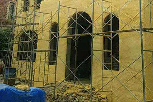 聚氨酯發泡保溫墻體施工設備 小型聚氨酯噴涂機的一般多少錢(圖3) 聚氨酯發泡保溫墻體施工