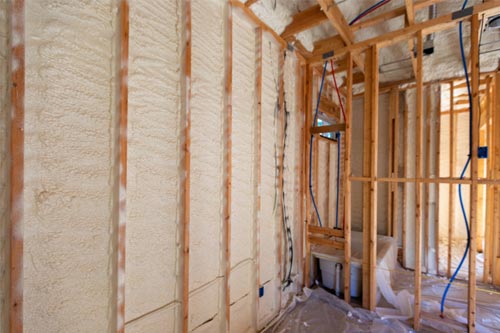 別墅裝修聚氨酯發泡泡沫用于斷橋鋁填充墻體保溫(圖3) 別墅裝修聚氨酯發泡